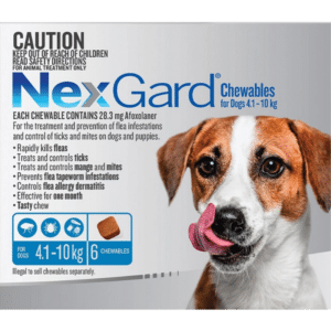 NexGard flea and tick med dog blue 3pk tonis pet station