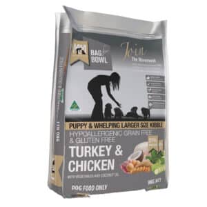 MFM Puppy Turkey & Chicken GF Large Kibble 9kg