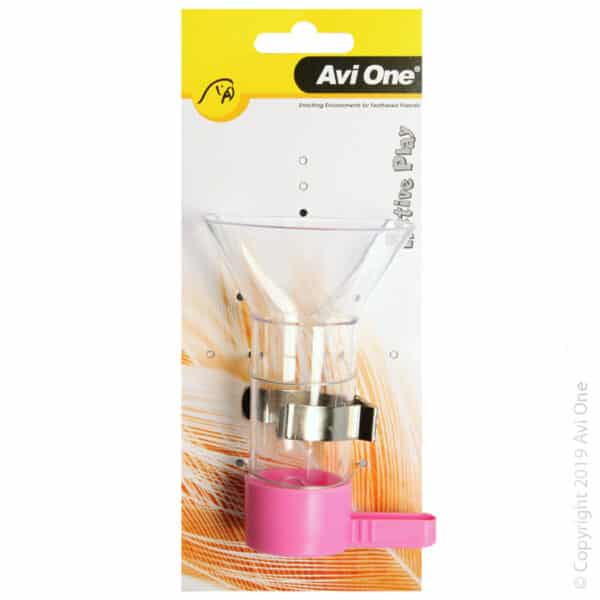 Avi One Funnel Feeder W Metal Holder 12cm