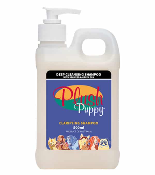 Plush Puppy Deep Cleansing Shampoo with Seaweed & Green Tea 500ml
