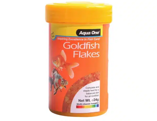 aqua one goldfish flakes 24g