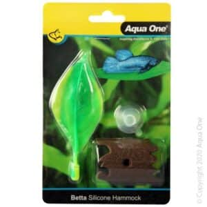 aqua one silicone betta leaf hammock by aqua one