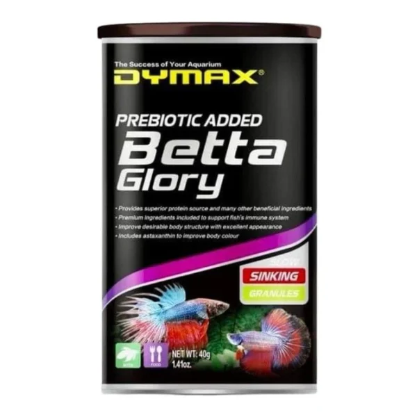 Dymax Betta Glory 40g Prebiotic Added