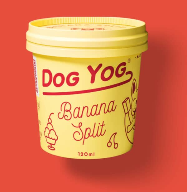 Dog Yog Banana Split
