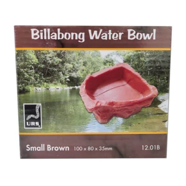 small brown water bowl from billabong