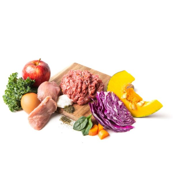 Tonis Pet Station Canine Country Turkey BARF Raw Dog Food Ingredient list Turkey BARF Raw Dog Food Tray