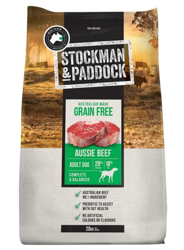 stockman and paddock grain free 20kg