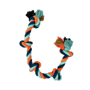 Tonis Pet Station Knots of Fun Rope Bone 5 Knot Dog Toy 1