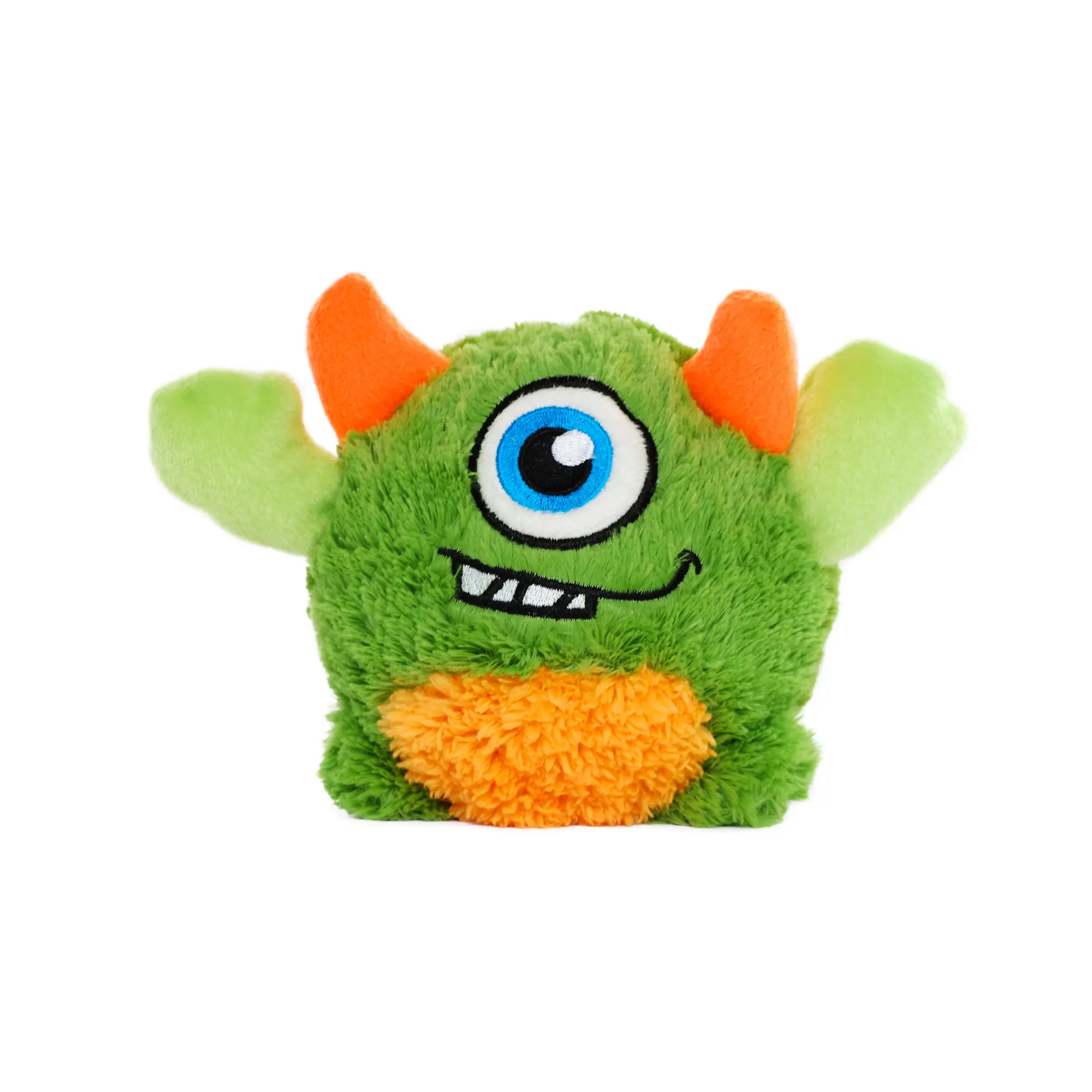 Tonis Pet Station Monstaaargh Green Flick Squeaker Dog Toy 1