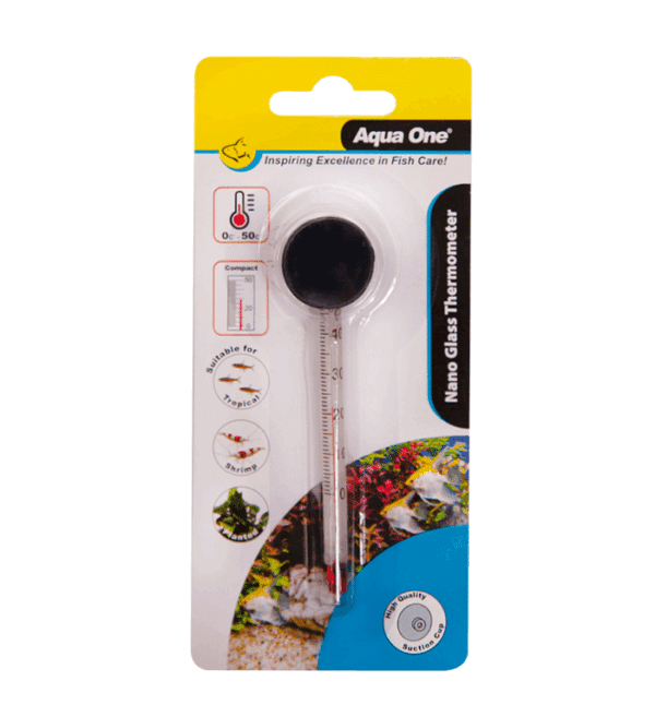 aqua one nano glass thermometer