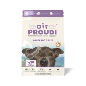 air proudi dog kangaroo and beef 400g package tonis pet station